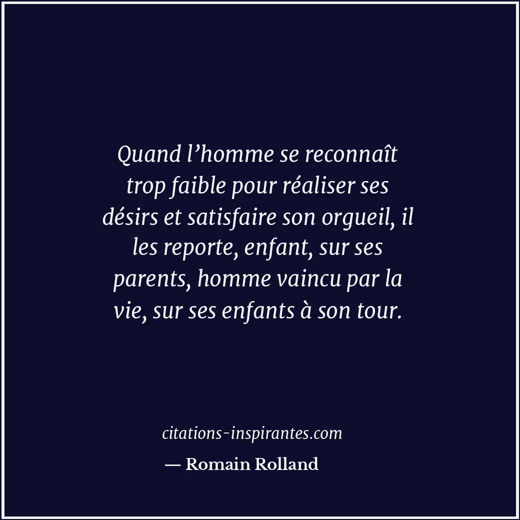 Citation de Romain Rolland