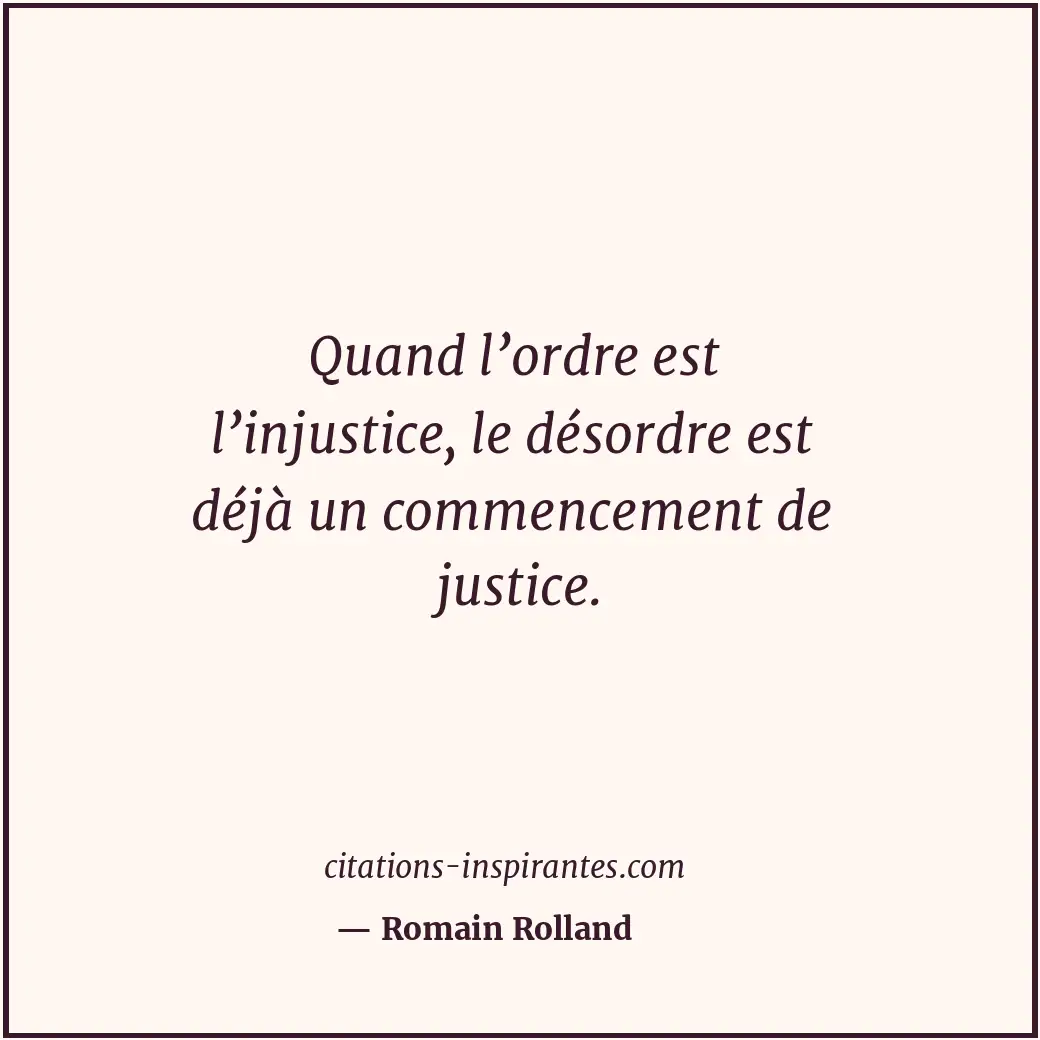 Citation de Romain Rolland