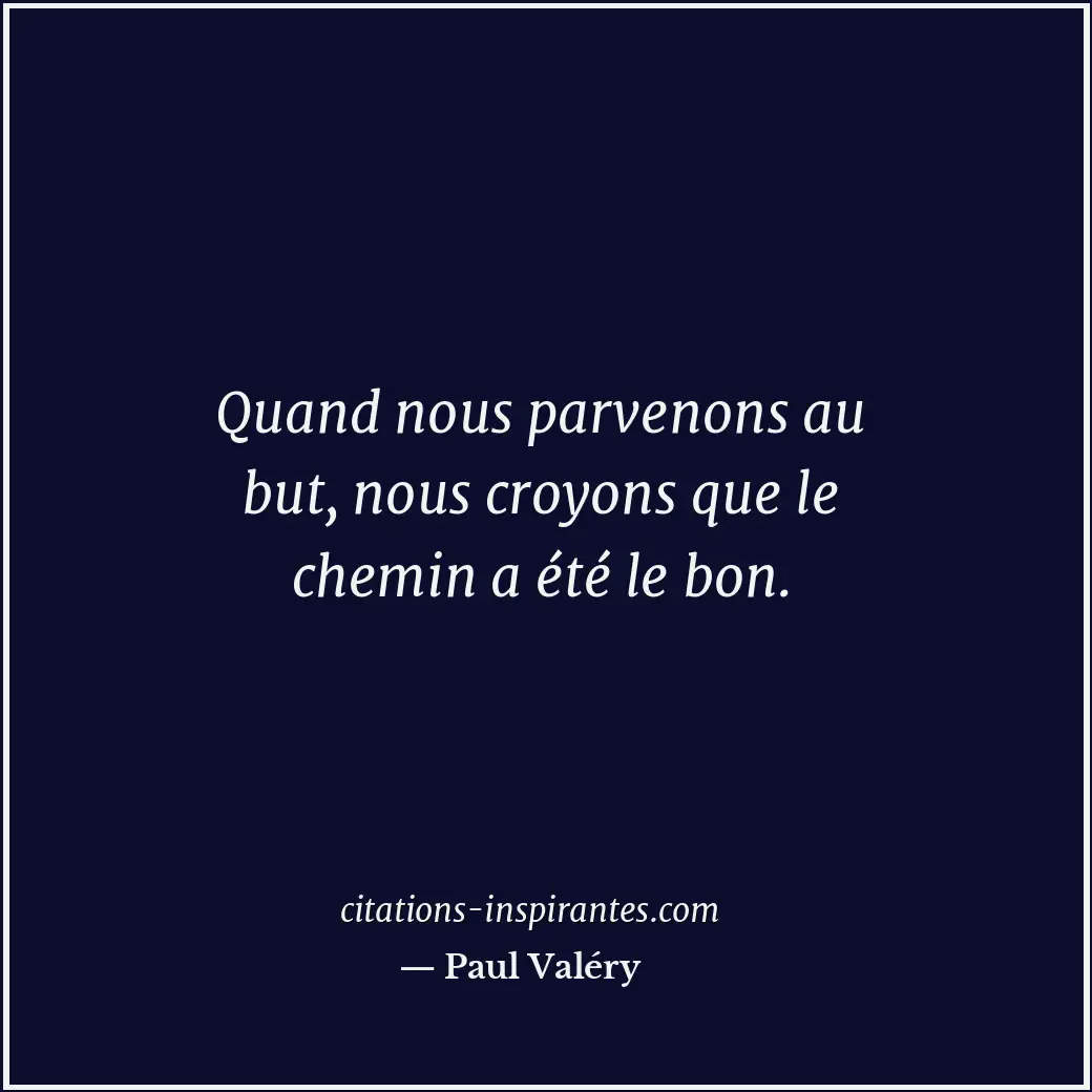 Citation de Paul Valéry