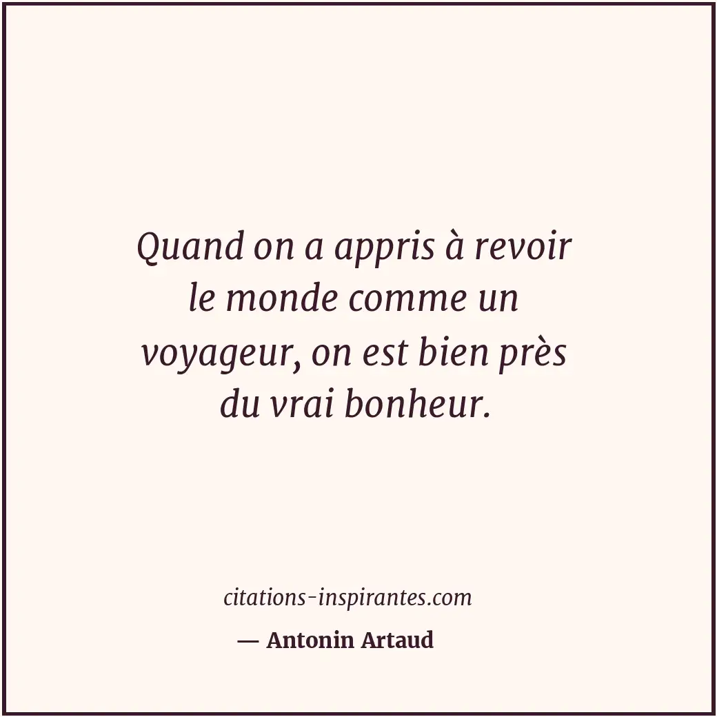 Citation de Antonin Artaud