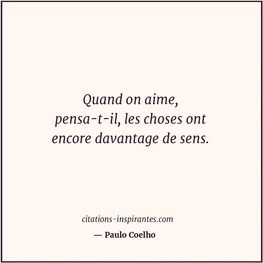 Citation de Paulo Coelho