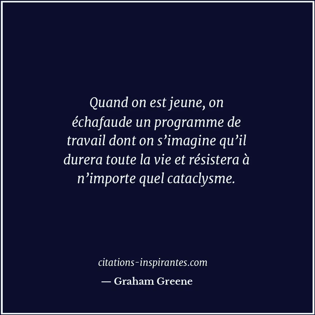 Citation de Graham Greene