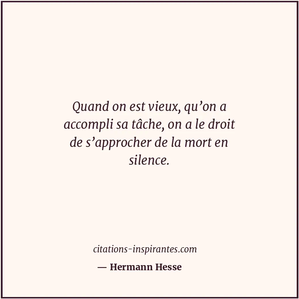 Citation de Hermann Hesse