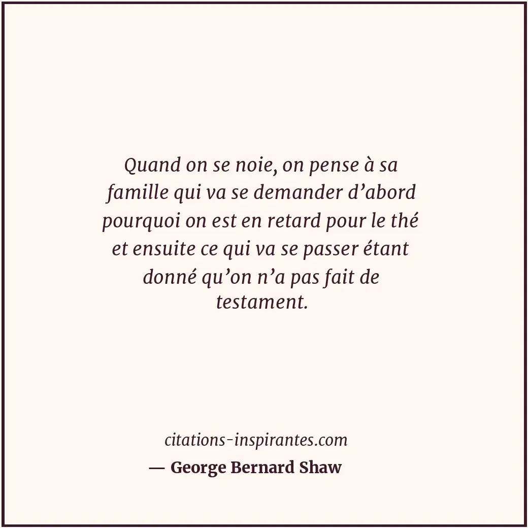 Citation de George Bernard Shaw