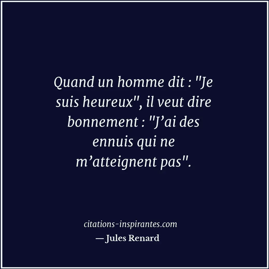 Citation de Jules Renard