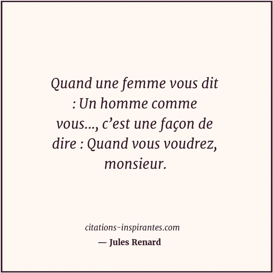 Citation de Jules Renard