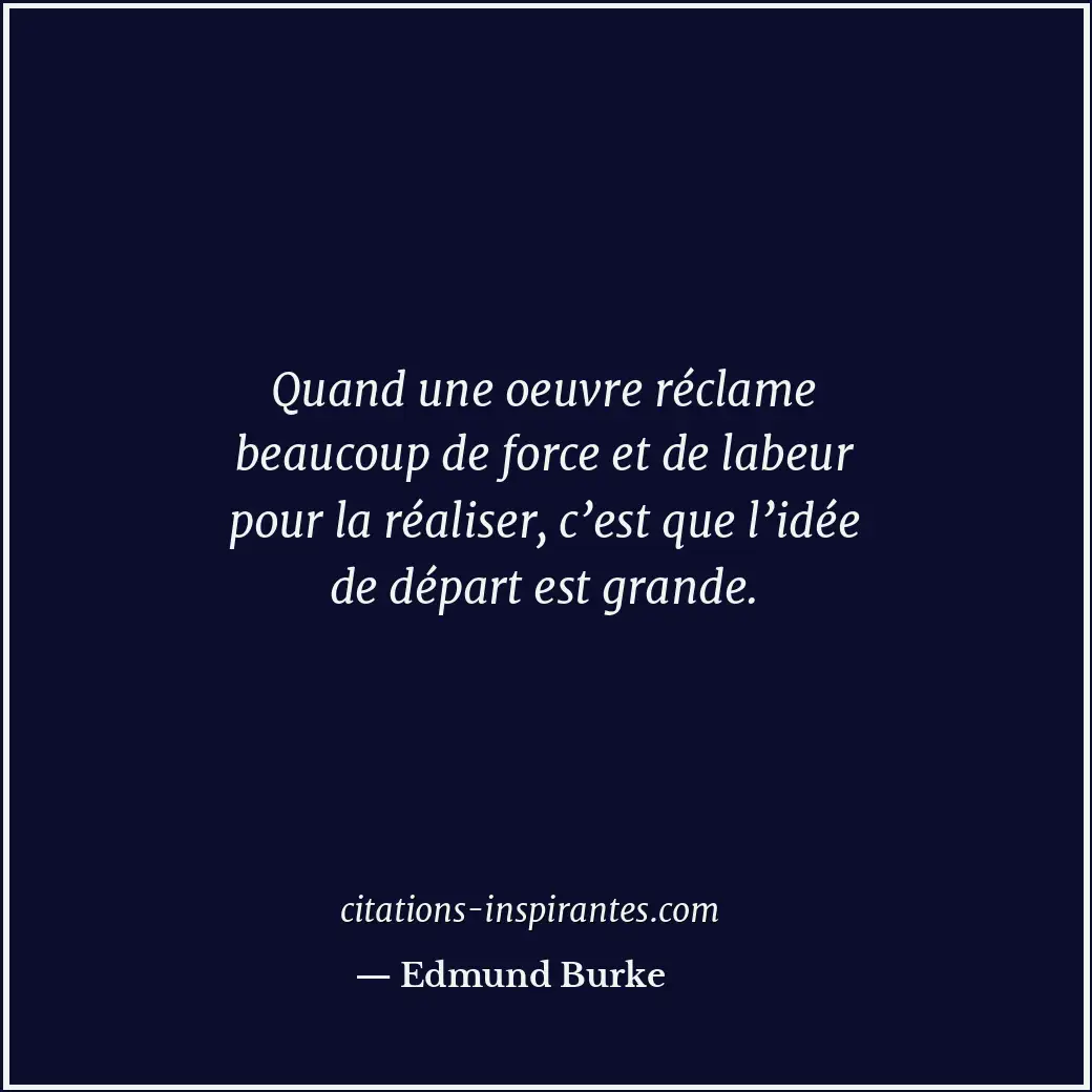 Citation de Edmund Burke