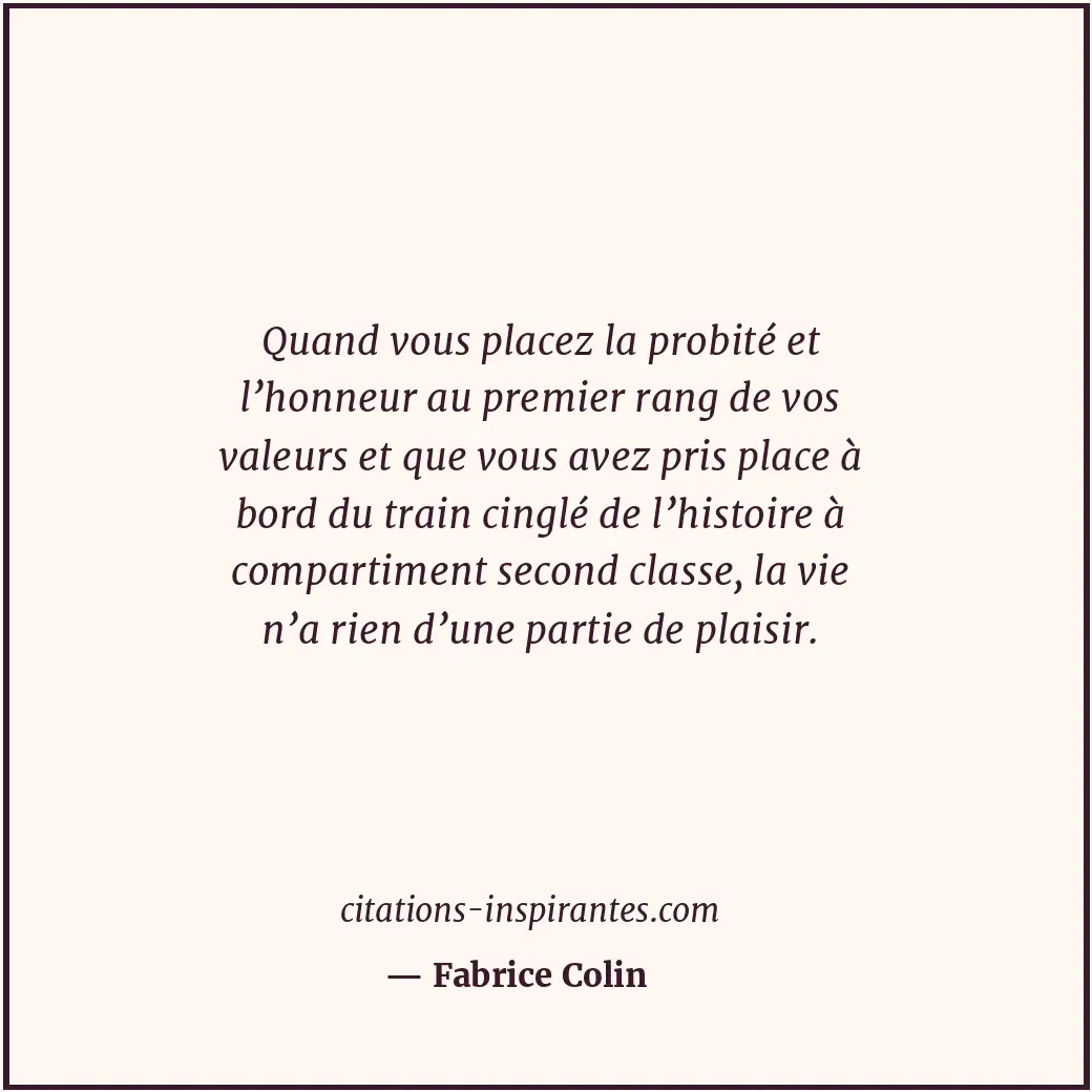 Citation de Fabrice Colin