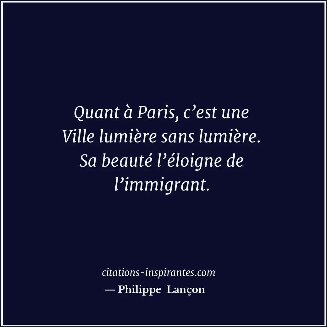Citation de Philippe Lançon