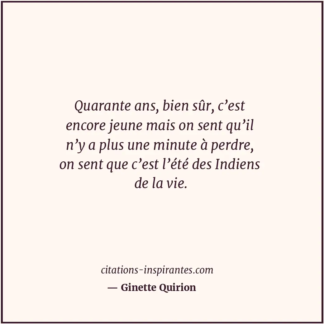 Citation de Ginette Quirion