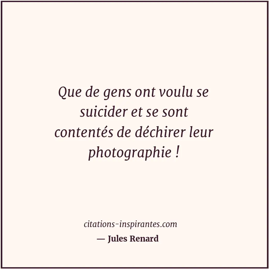 Citation de Jules Renard