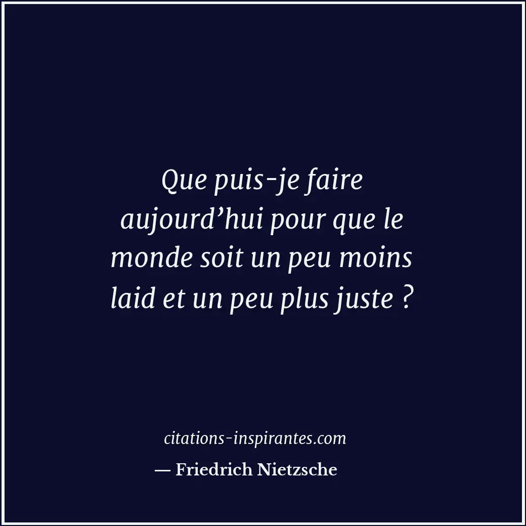 Citation de Friedrich Nietzsche