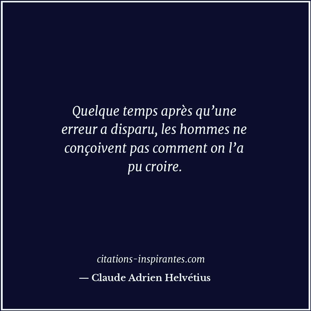 Citation de Claude Adrien Helvétius