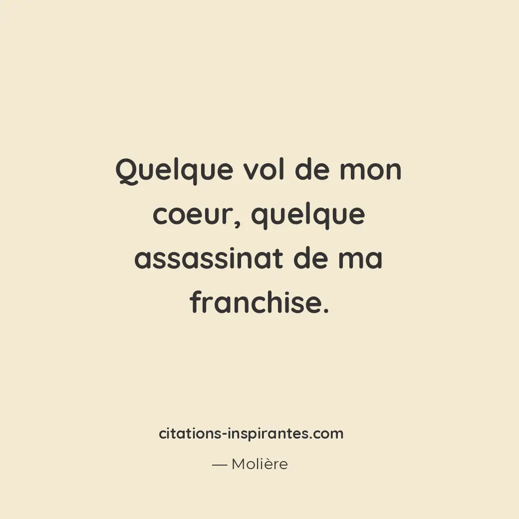 Citation de Molière