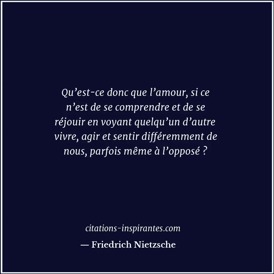 Citation de Friedrich Nietzsche