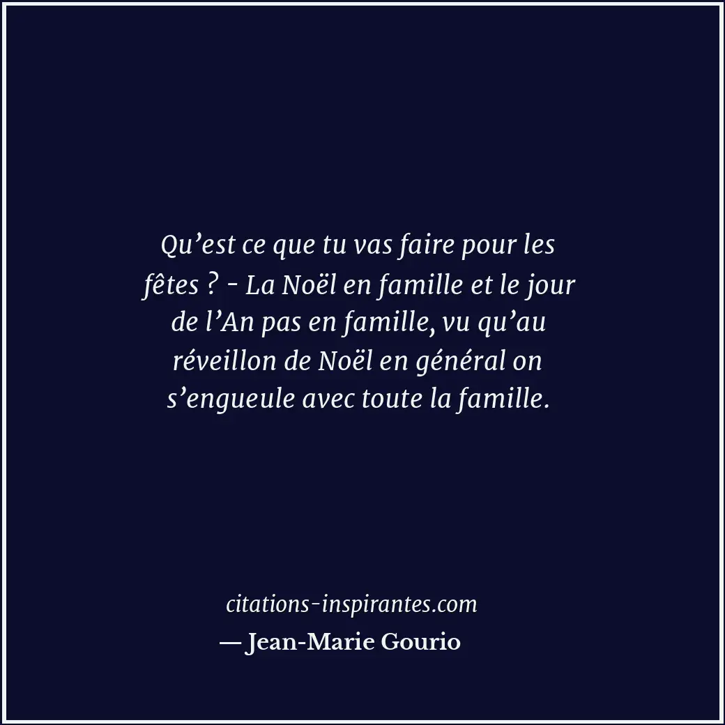 Citation de Jean-Marie Gourio