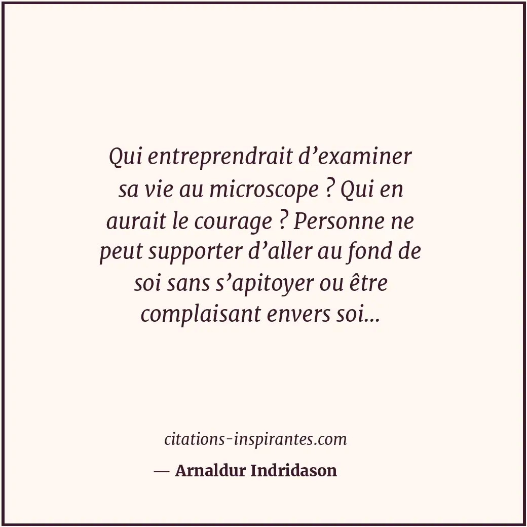 Citation de Arnaldur Indridason