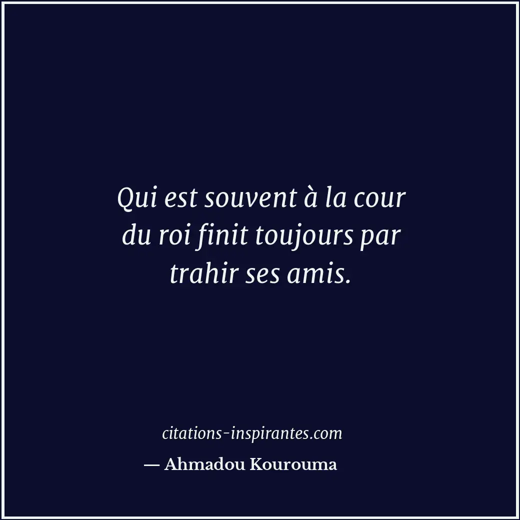 Citation de Ahmadou Kourouma