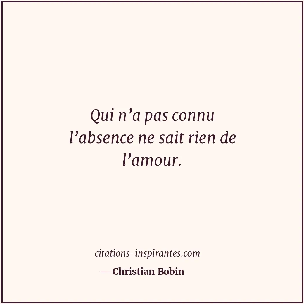 Citation de Christian Bobin