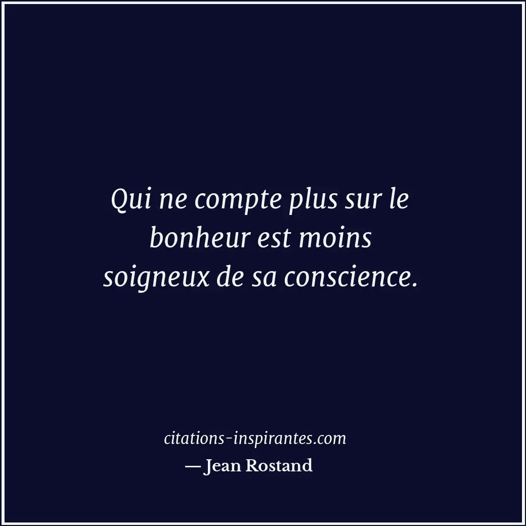 Citation de Jean Rostand