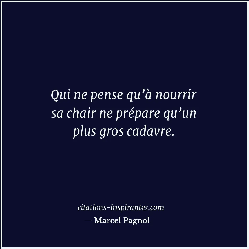 Citation de Marcel Pagnol