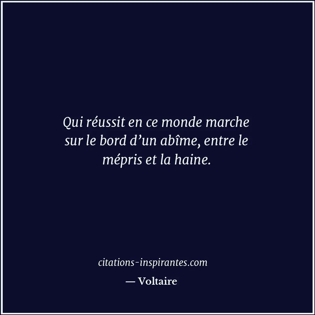 Citation de Voltaire