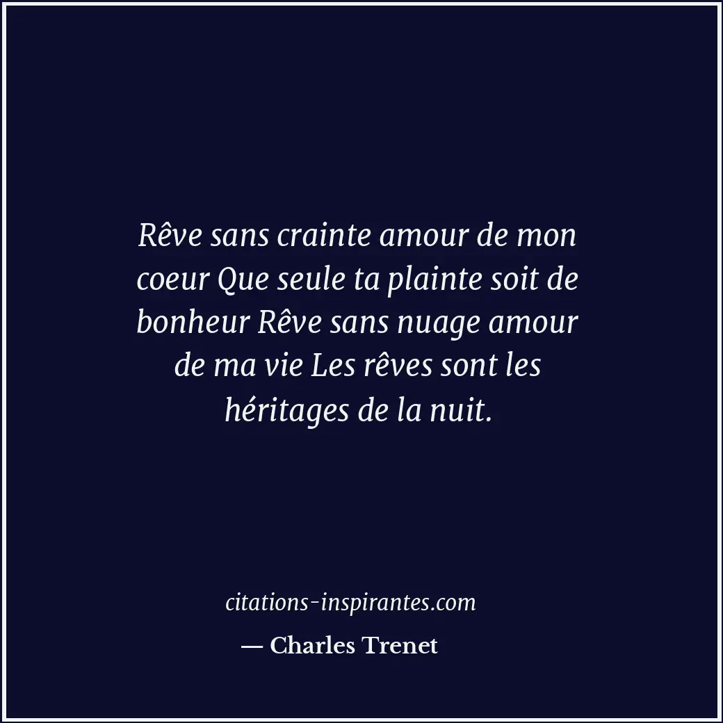 Citation de Charles Trenet