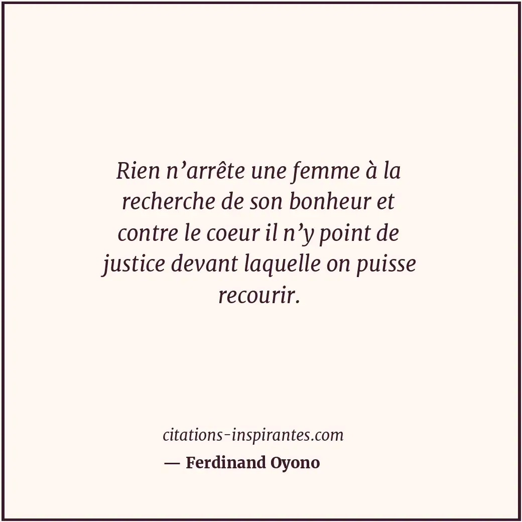 Citation de Ferdinand Oyono