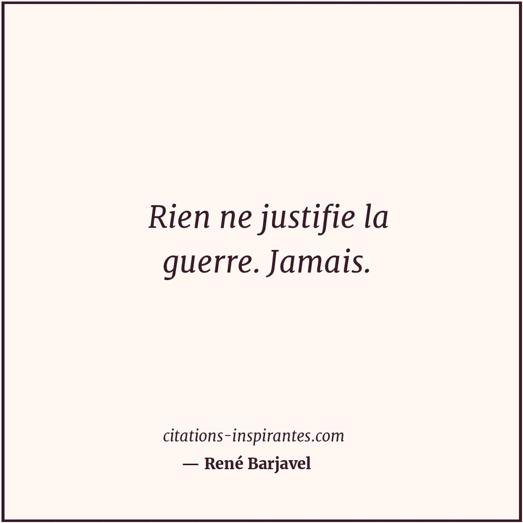 Citation de René Barjavel