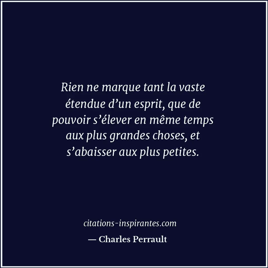 Citation de Charles Perrault