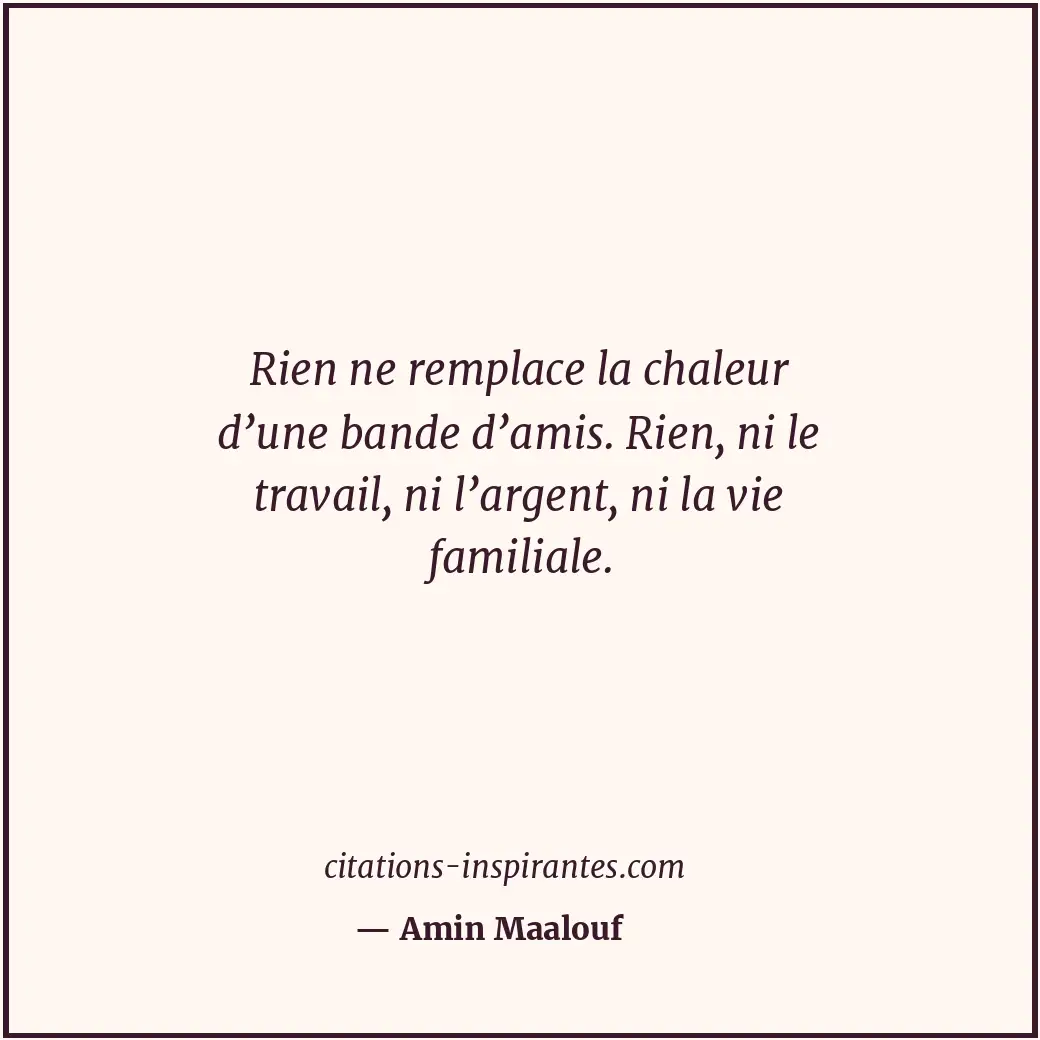 Citation de Amin Maalouf