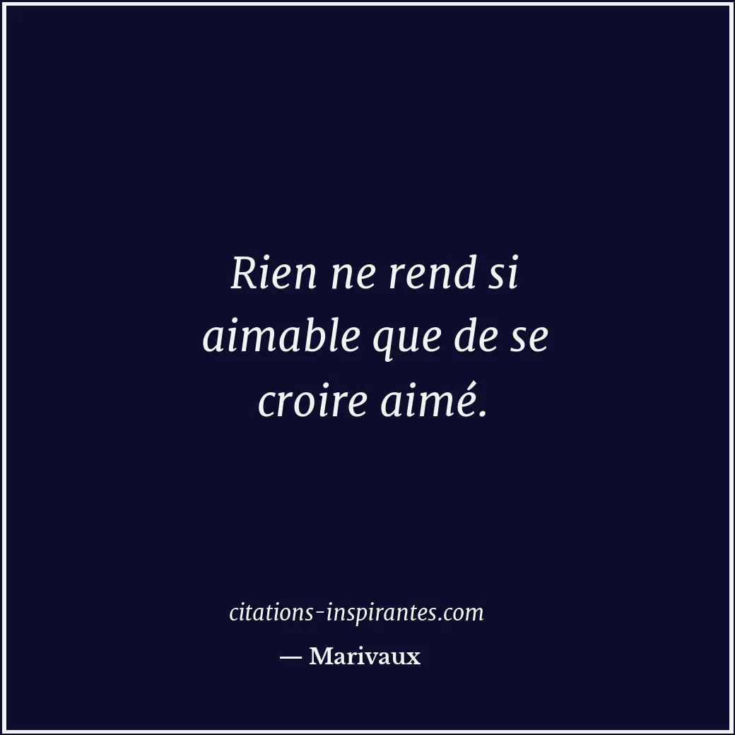 Citation de Marivaux