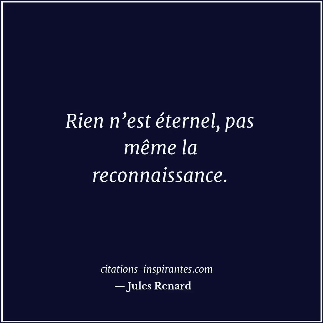 Citation de Jules Renard
