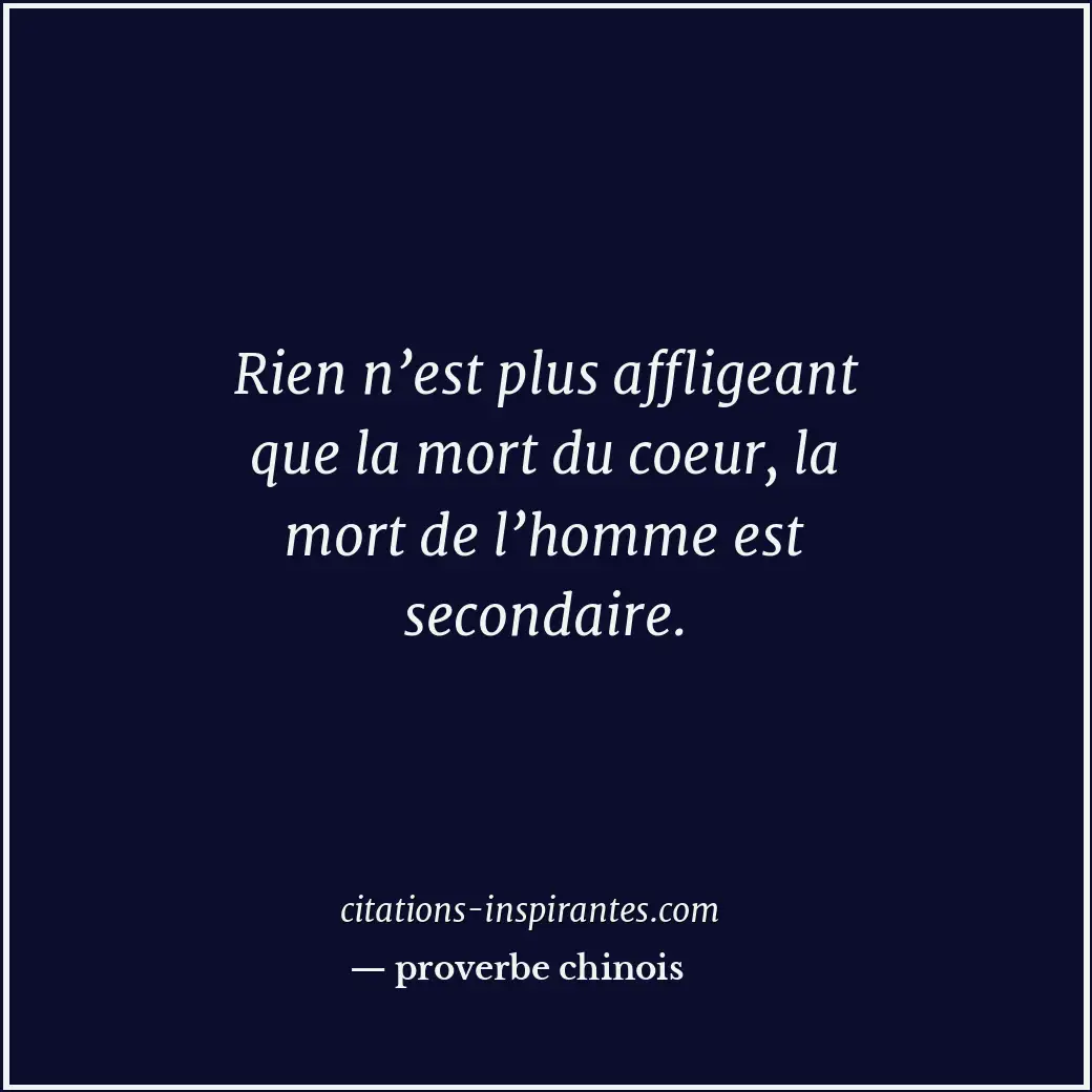Citation de proverbe chinois