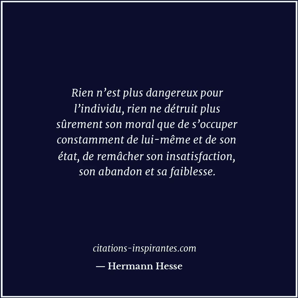 Citation de Hermann Hesse