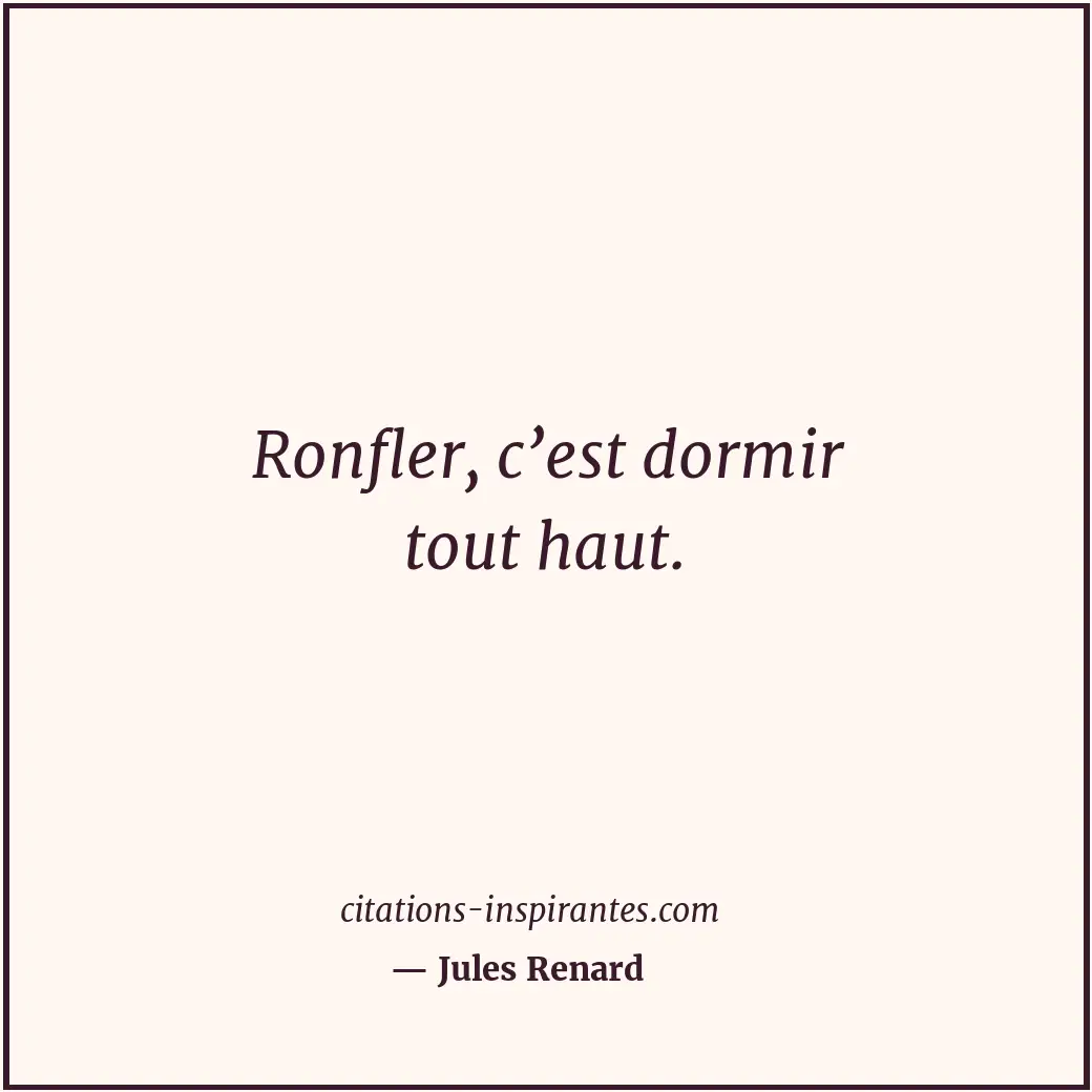 Citation de Jules Renard