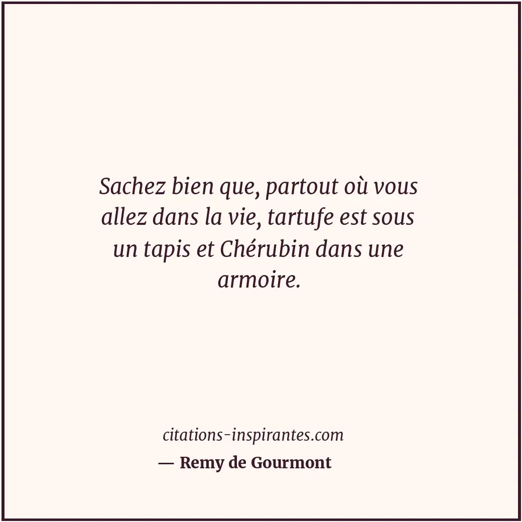 Citation de Remy de Gourmont