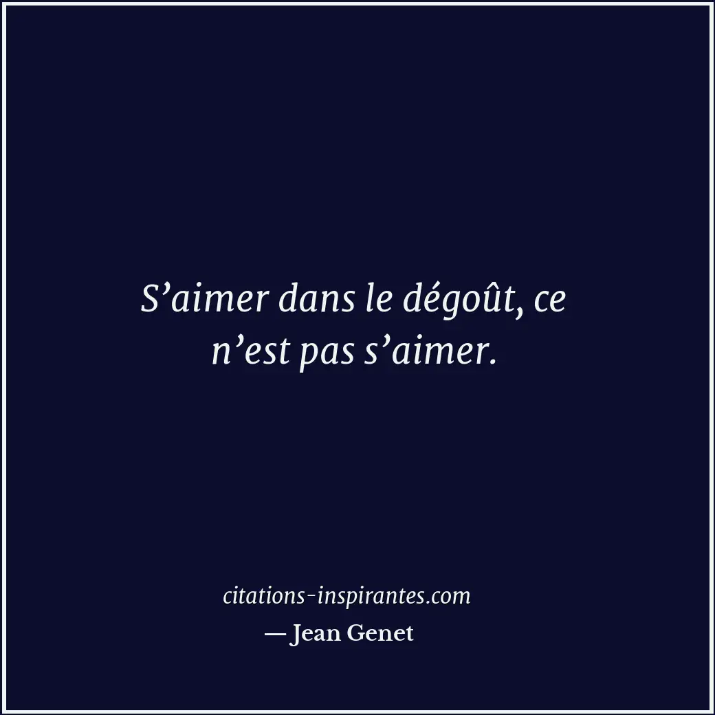 Citation de Jean Genet
