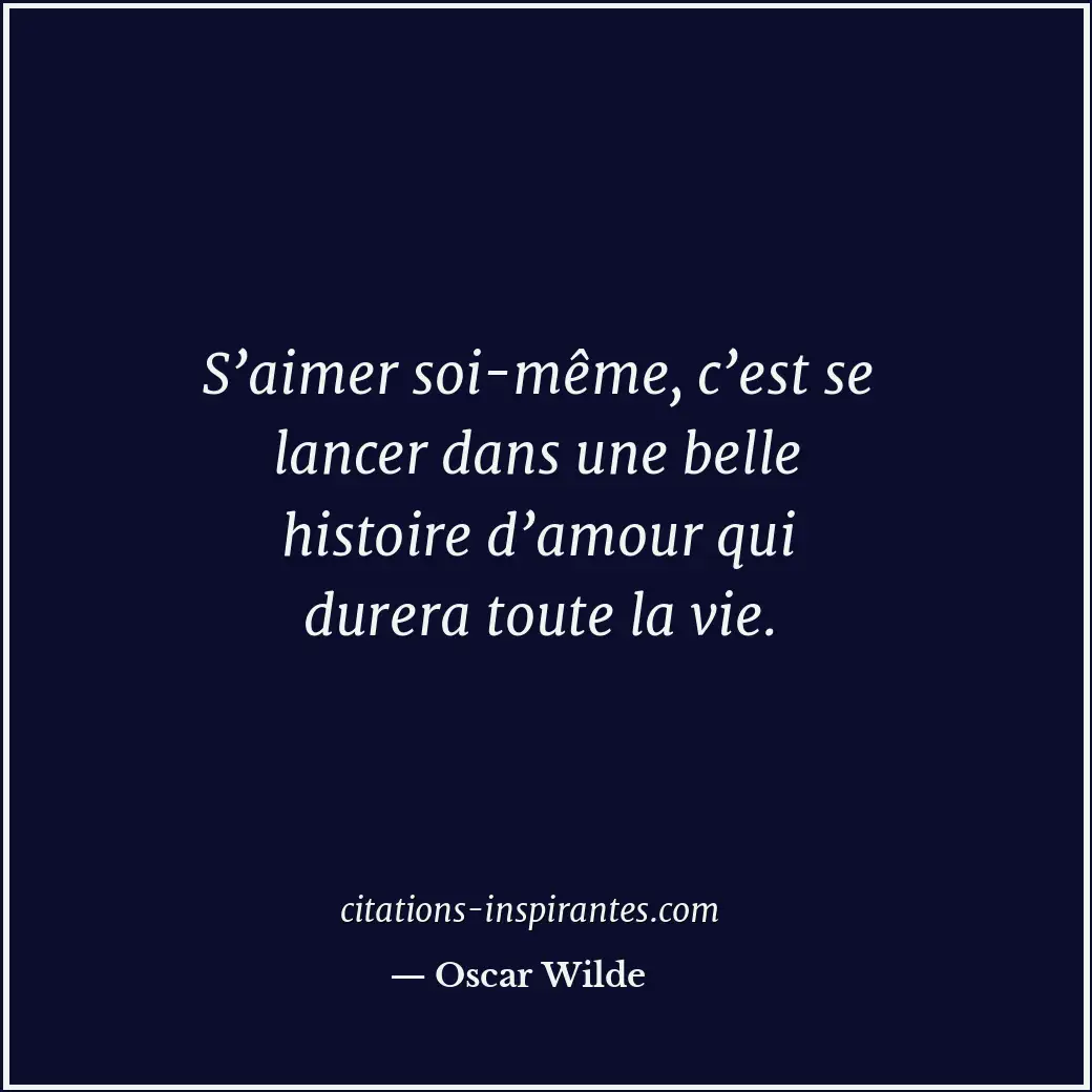 Citation de Oscar Wilde