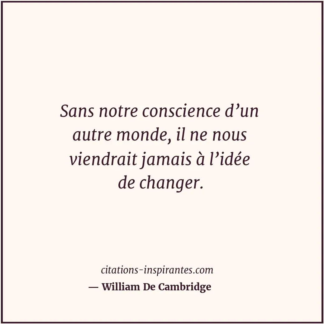 Citation de William De Cambridge