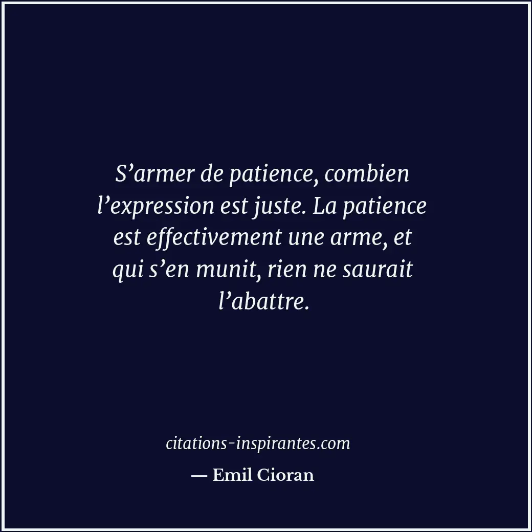 Citation de Emil Cioran