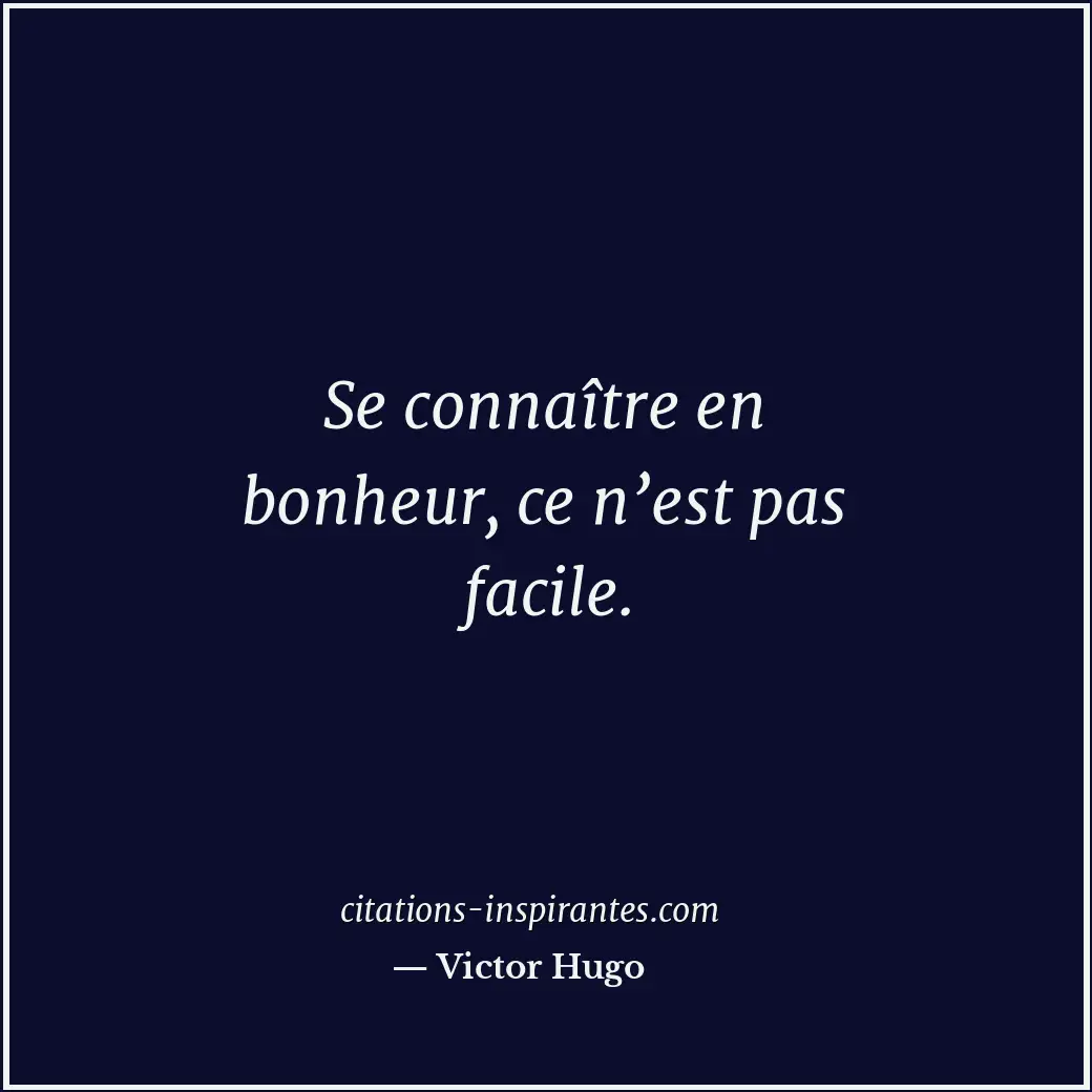 Citation de Victor Hugo