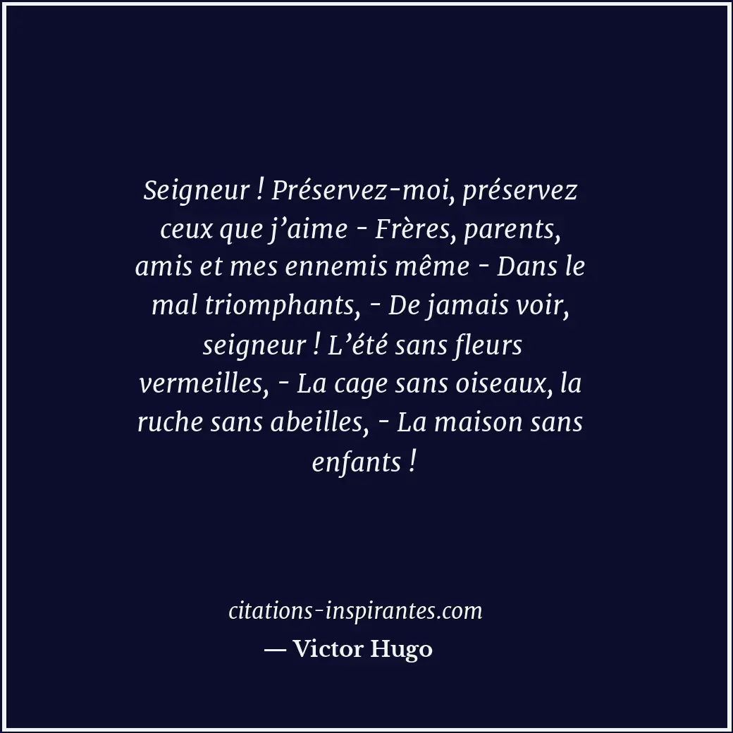 Citation de Victor Hugo