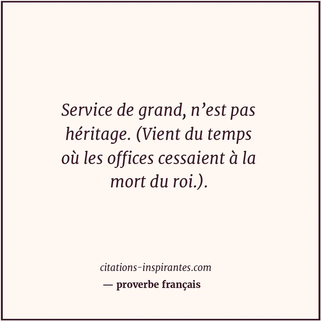 Citation de proverbe français