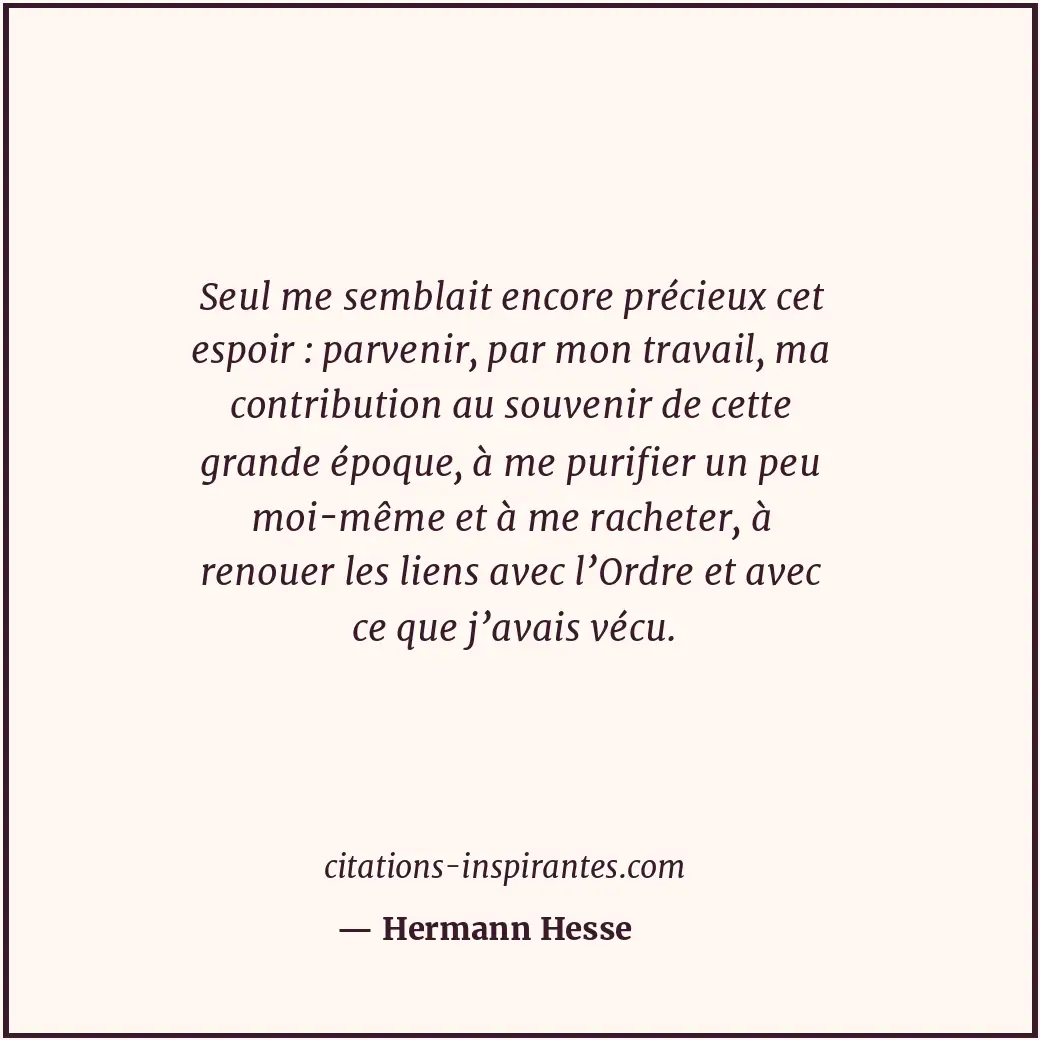 Citation de Hermann Hesse