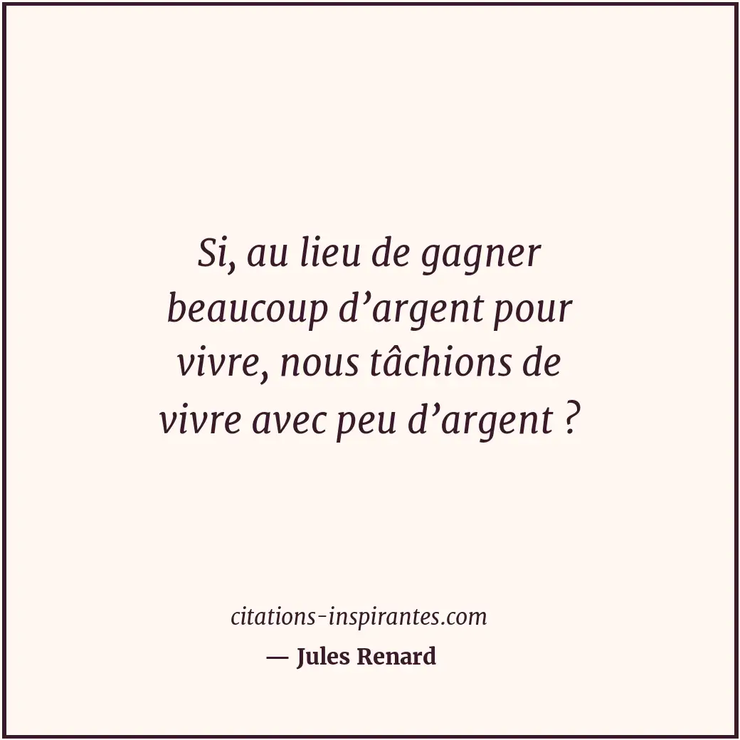 Citation de Jules Renard