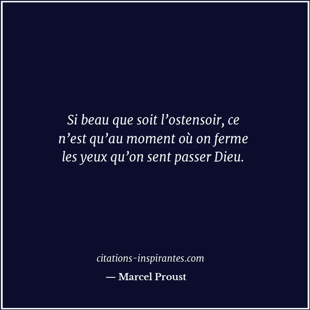 Citation de Marcel Proust
