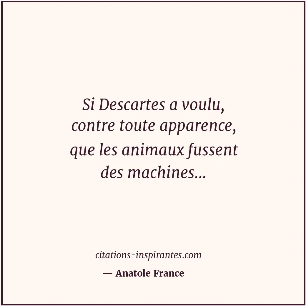 Citation de Anatole France