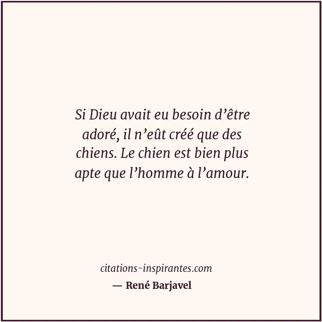 Citation de René Barjavel