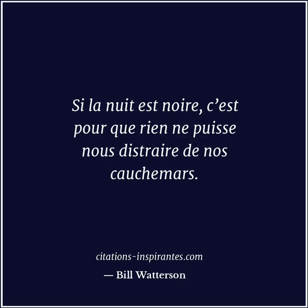 Citation de Bill Watterson